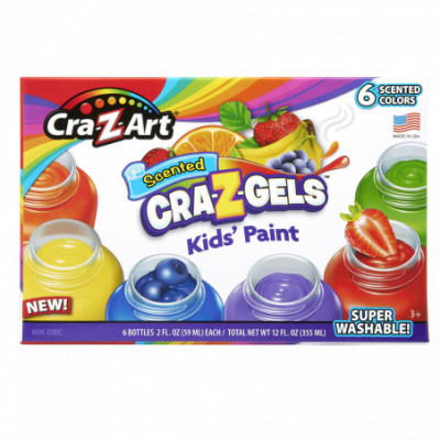 CRA-Z-ART 6CT SCENTED POSTER PAINT - 10694-6