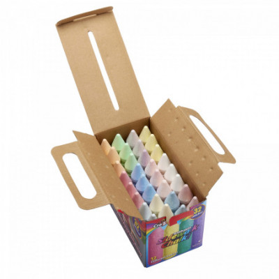 CRA-Z-ART 32PC SIDEWALK CHALK BOX - 12CLRS - 10817N-6